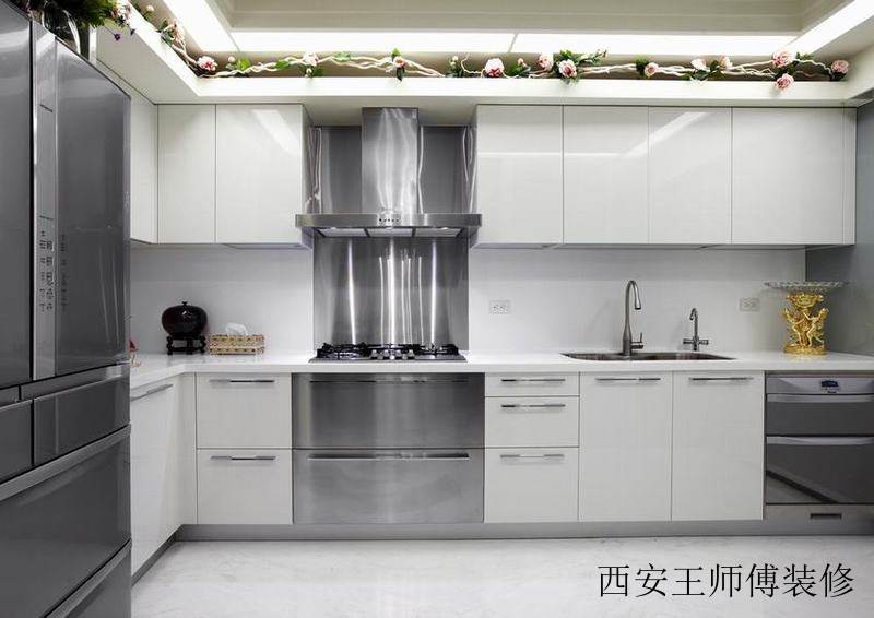 灰白现代家居厨房效果图