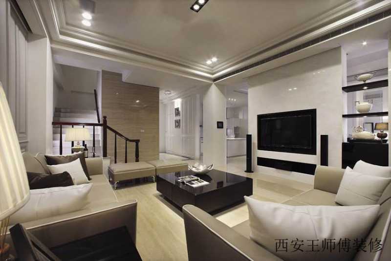 时尚现代别墅一楼格局分布