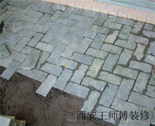 室外花园地砖效果图 花园地砖知名品牌推荐