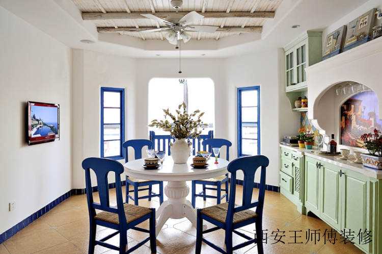 地中海风格餐厅美图欣赏