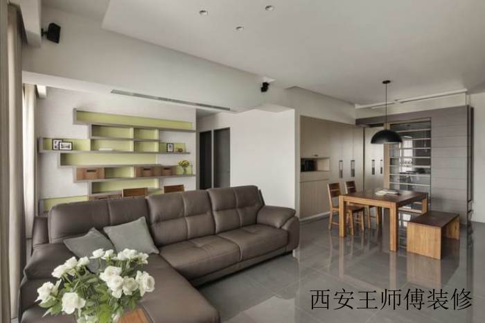 素雅现代装饰风格客餐厅效果图