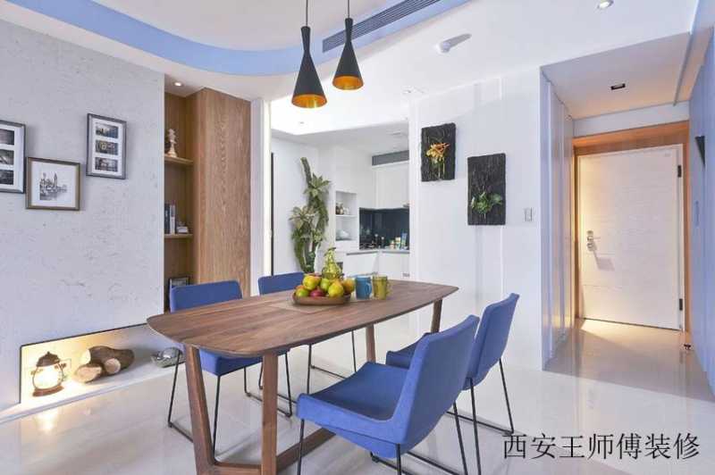 时尚混搭餐厅桌椅装饰设计