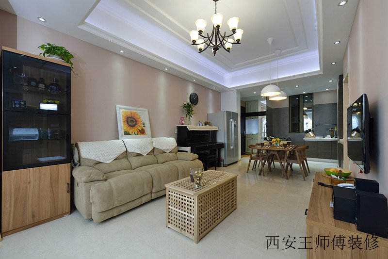 时尚简约现代小户型室内装修图