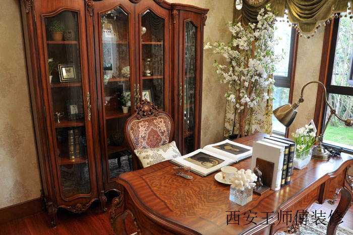 古典欧式风格书房家具欣赏