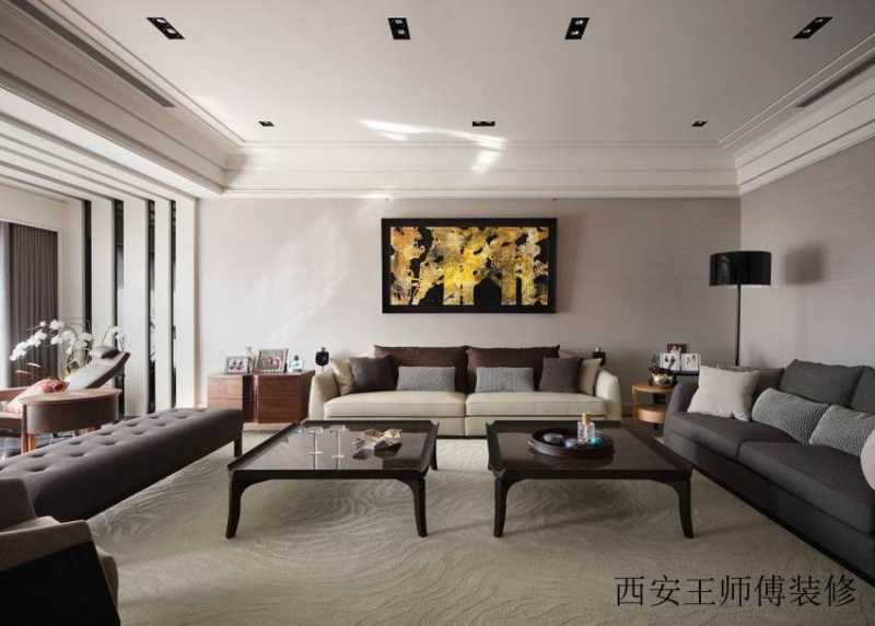 现代波普风客厅装饰图