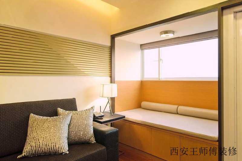 现代简约中式家居室内地台设计