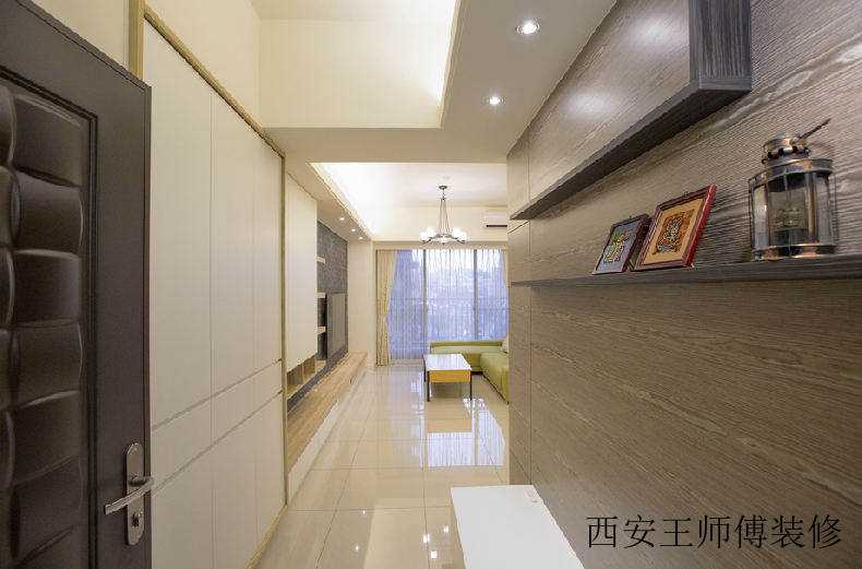 简约现代家居玄关置物架设计