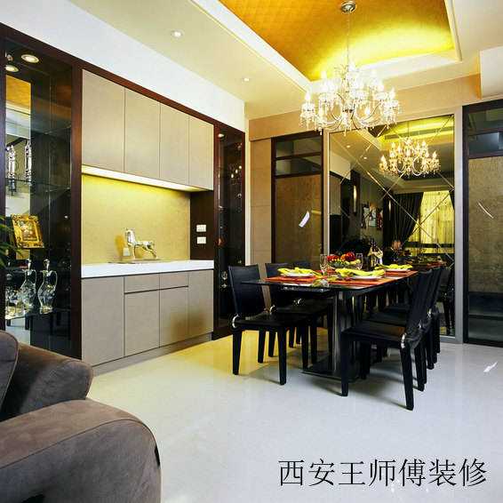 中式混搭餐厅家居装饰图