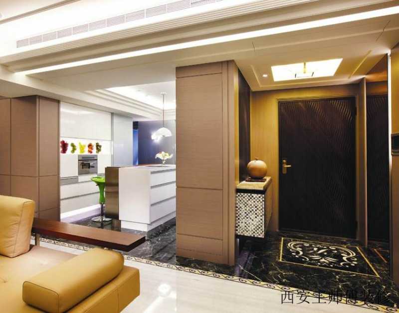 时尚现代进门玄关装饰图