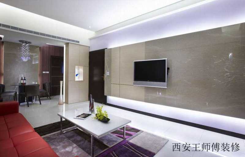 时尚潮流现代设计 客厅大理石电视背景墙装饰