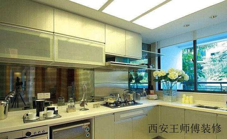 时尚简约设计厨房局部效果图