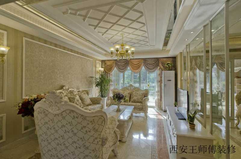 浪漫欧式风格客厅欣赏