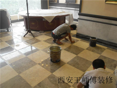 大理石翻新处理 跟着步骤学起来
