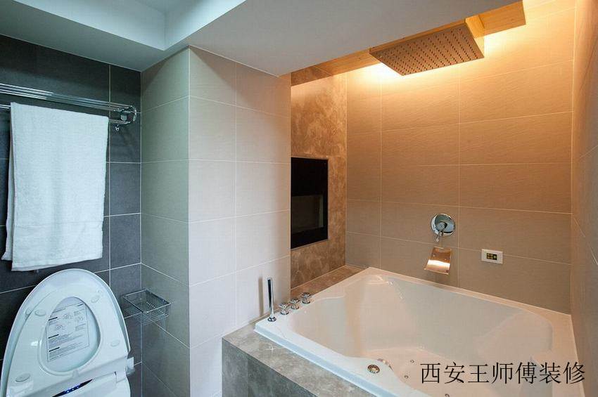 豪华现代家居卫生间浴缸装饰