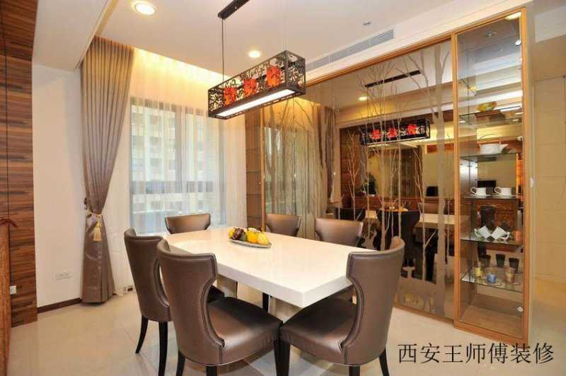 简约现代设计餐厅装修借鉴图