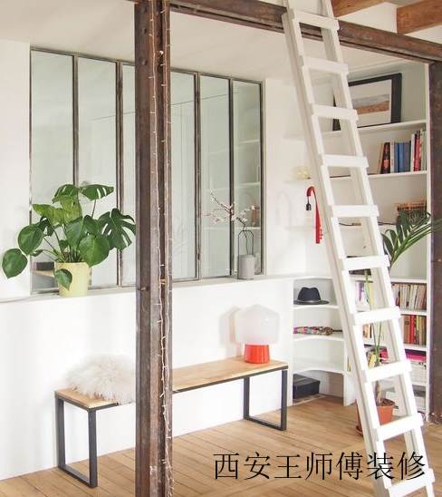 经典日式风格室内楼梯装饰效果欣赏图