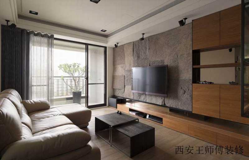 宜家工业风 客厅背景墙设计