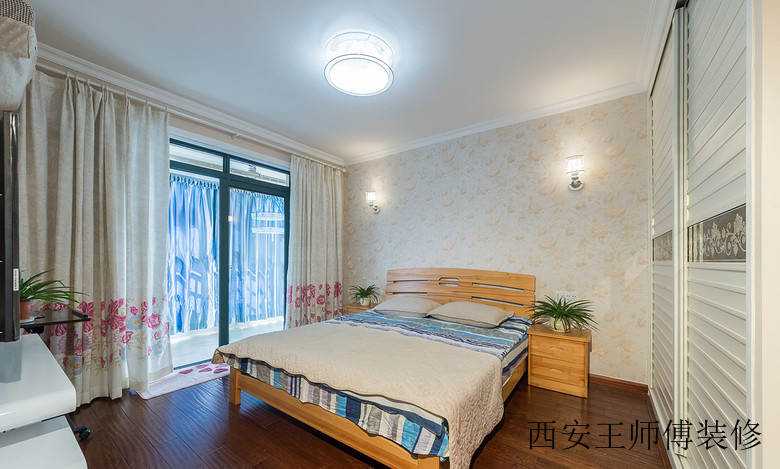 唯美简约现代卧室装潢案例图