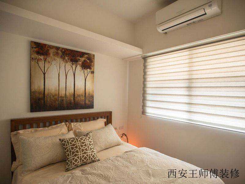 简约温馨北欧卧室飘窗效果图