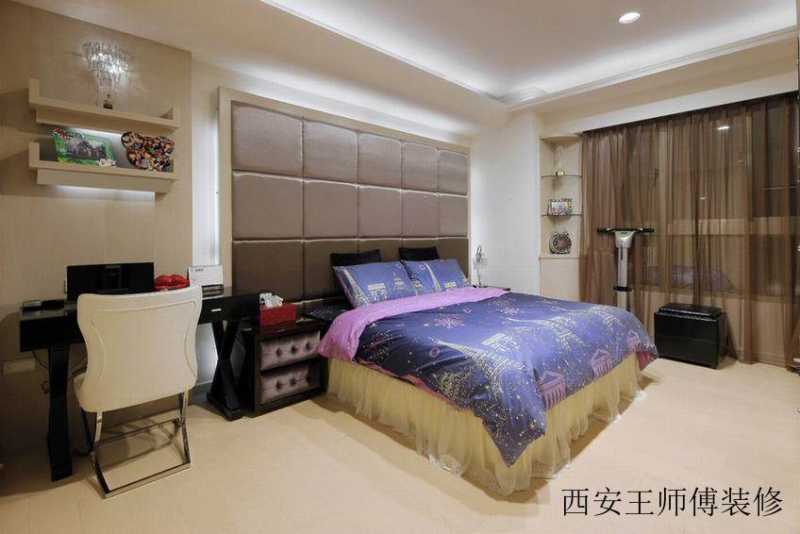 中西混搭主卧家装欣赏