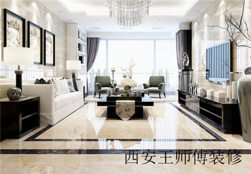 客厅地板砖怎么挑选 客厅地砖装修效果图