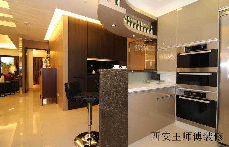 后现代家居吧台设计装修图