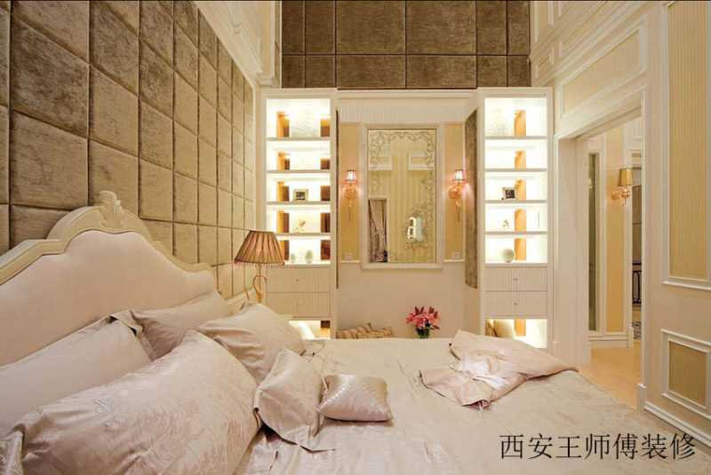 唯美浪漫简欧卧室设计装修图