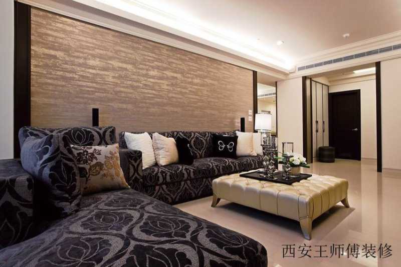 宜家风格客厅沙发布置效果图
