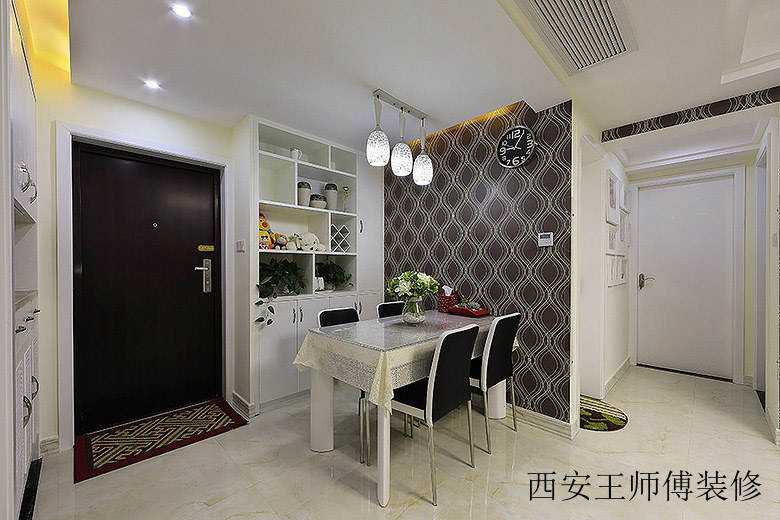 波普现代装修风格餐厅设计装修图