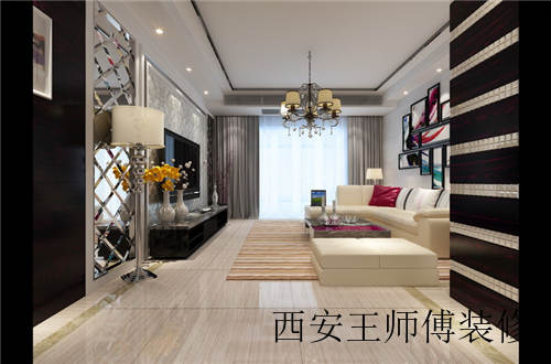 客厅瓷砖铺贴效果图 分享几个客厅贴砖技巧