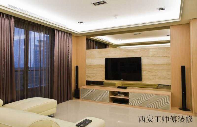 现代简约客厅窗帘搭配图