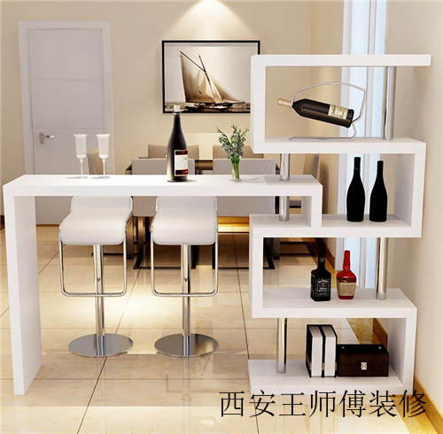 隔断酒柜装修效果图 时尚又新颖的隔断效果图