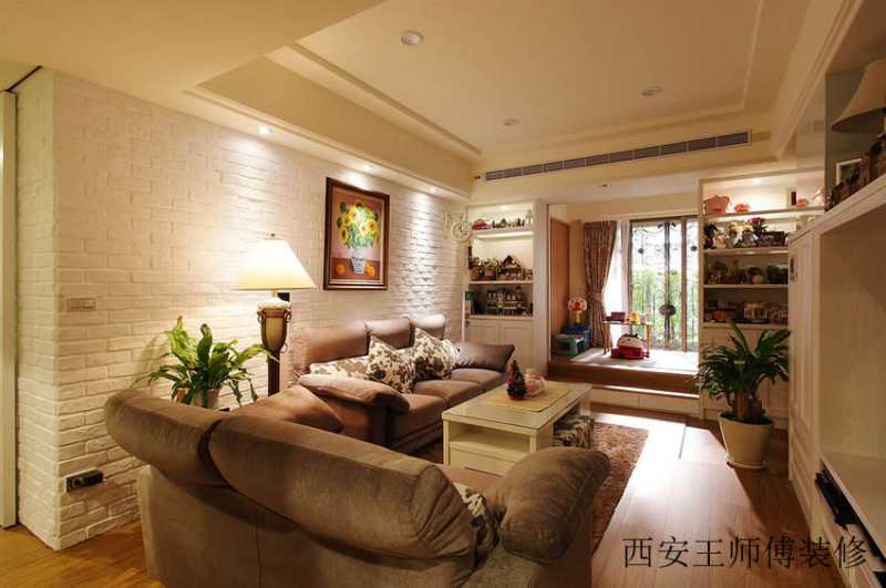 温馨北欧家居隔断装修图