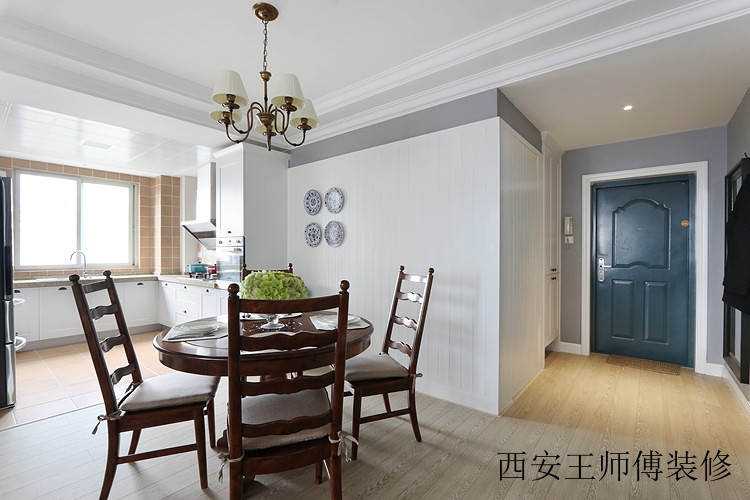 复古文艺混搭风餐厅效果图