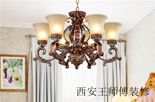 客厅灯具图片大全 灯具外形和档次挑选