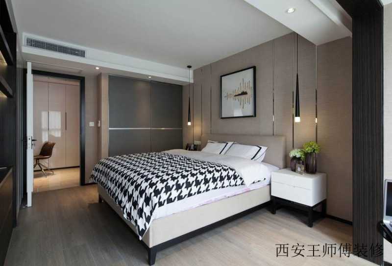 最新现代风格家装卧室装修效果图