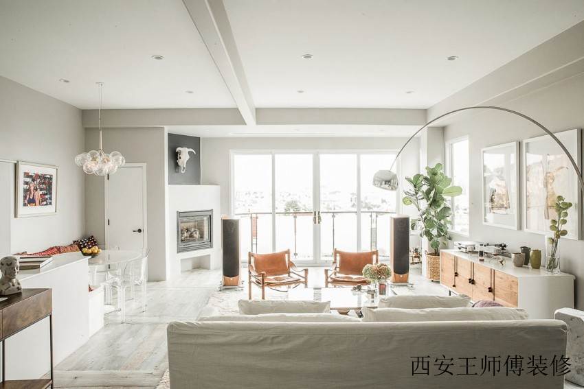 时尚现代混搭风客厅装饰图