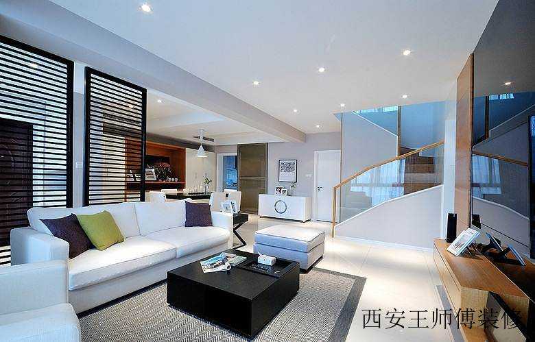 明亮简约复式家装设计装潢图片