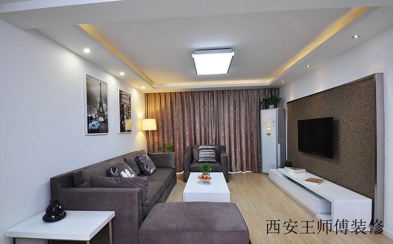 简约现代风客厅家装效果图