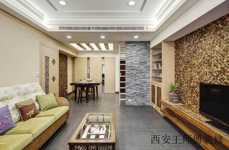宜家120平米三居客餐厅布局设计装修