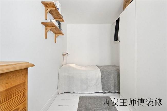 明亮白色简约风卧室效果图
