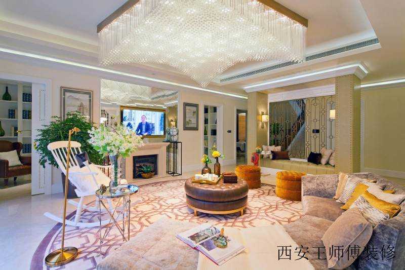 华丽现代欧式风情客厅图片