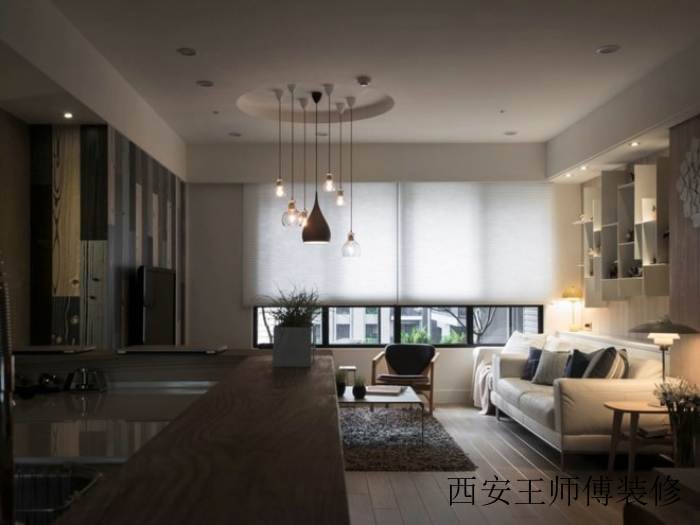 时尚现代客厅吊顶设计图