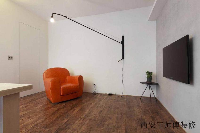 简约现代客厅单人沙发装饰图