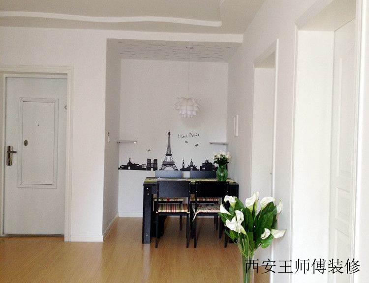 简约北欧风小餐厅效果图