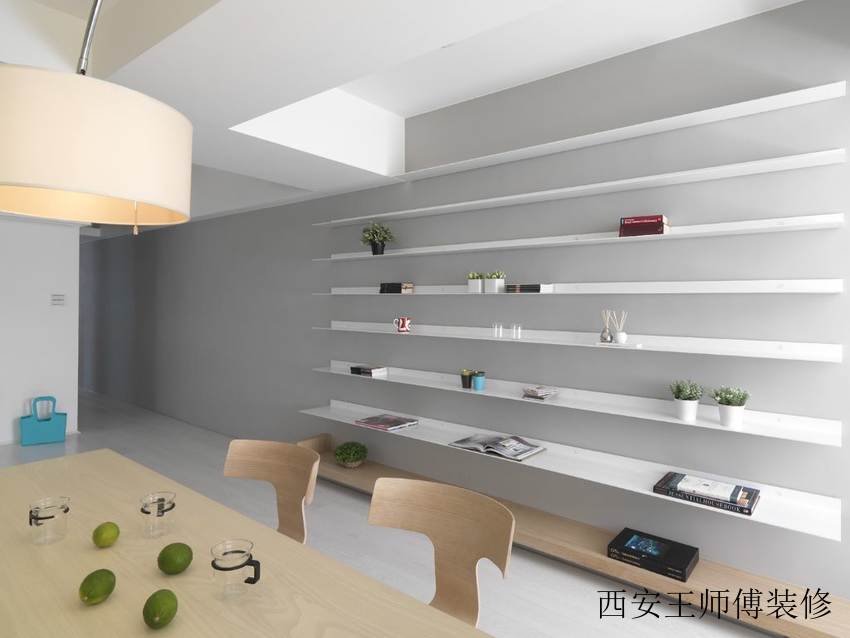 简约时尚过道分层置物架设计