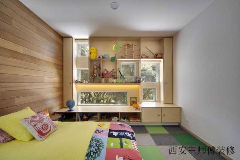 现代日式儿童房装修效果图