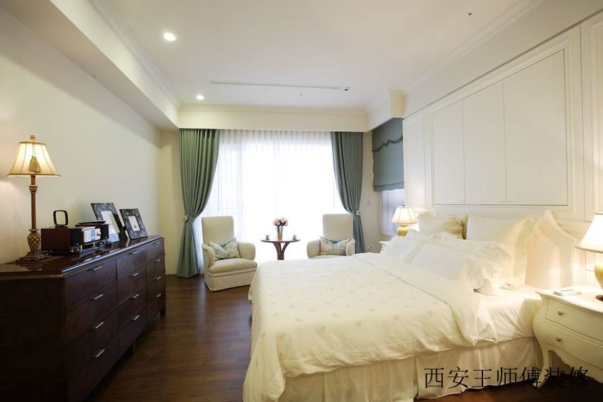 简欧风格卧室装修展示图