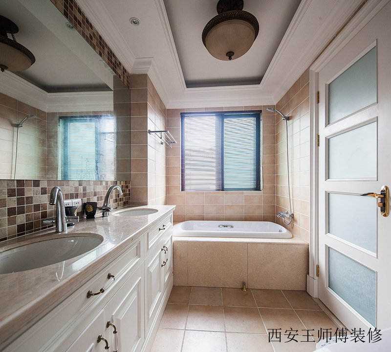 美式风格卫生间吊顶效果图