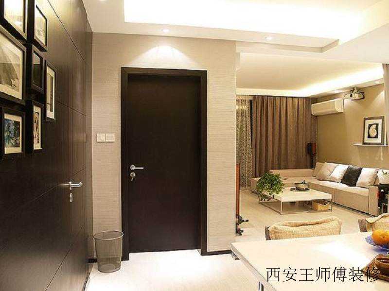 简约风格玄关客厅装饰效果图